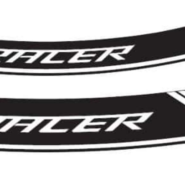 Puig Kit 8 Rim Strips Tracer C/White
