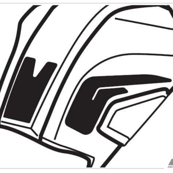 Puig Tank Pad + Side Part Mt-07 Tracer 16-17'C/Carbon