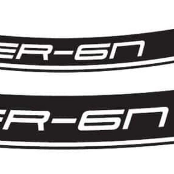 Puig Kit 8 Rim Strips Er6 C/White