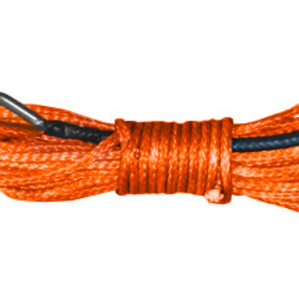 Bronco Winch rope 4.5mm x 15.3m Orange