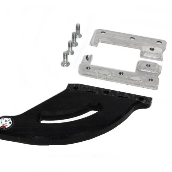 AXP Rear Disc Guard Black Husqvarna 14-25 / KTM 12-25 / Sherco 12-25