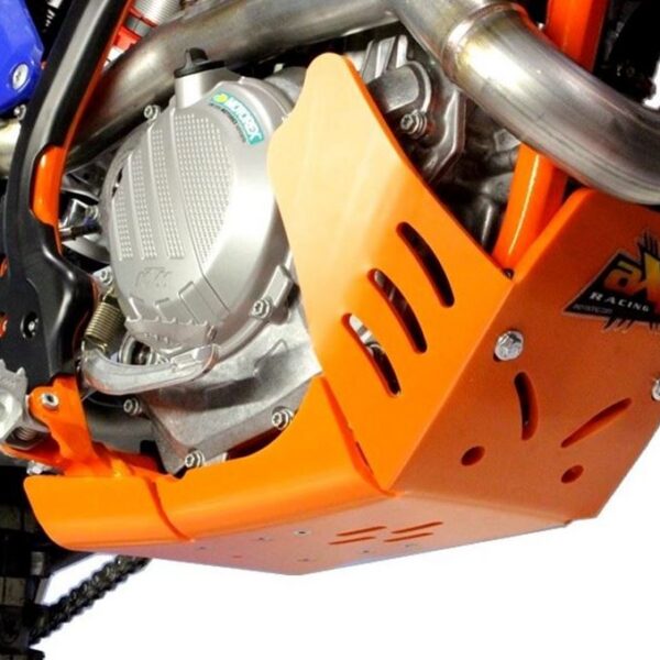 AXP Xtrem HDPE Skid Plate Orange KTM450/500EXC-F 17-23