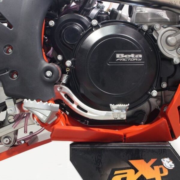AXP Xtrem HDPE Skid Plate Red Beta 250RR/300RR 18-19