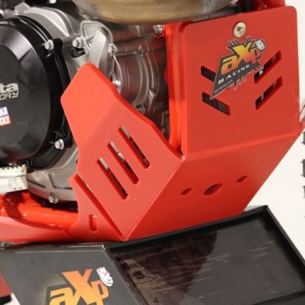AXP Xtrem HDPE Skid Plate Red Beta 350RR/390RR/430RR/480RR/500RR 20-22