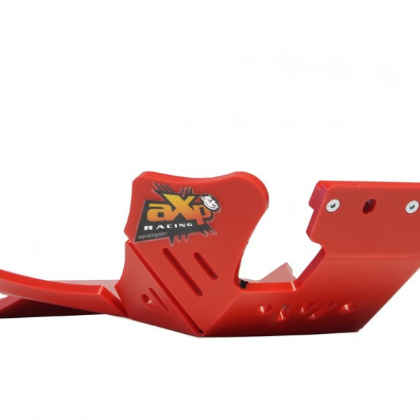 AXP Xtrem HDPE Skid Plate Red Beta 250XTRAINER/300XTRAINER 16-25