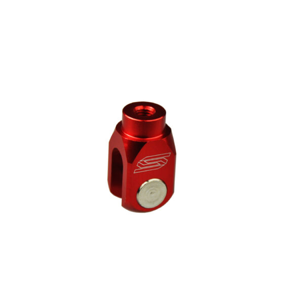 Scar Brake clevis - Suzuki/Yamaha Red color