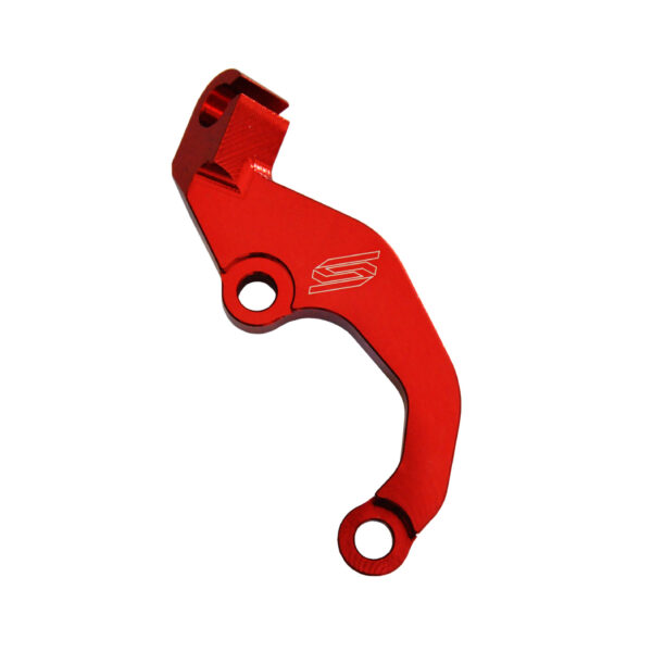 Scar Clutch Cable Guide - Honda Red color