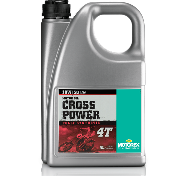Motorex Cross Power 4T 10W/50 4 ltr (4)