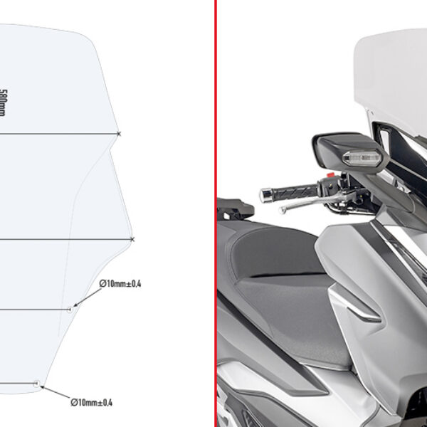 GIVI SPOILER HONDA FORZA 300 (2018)