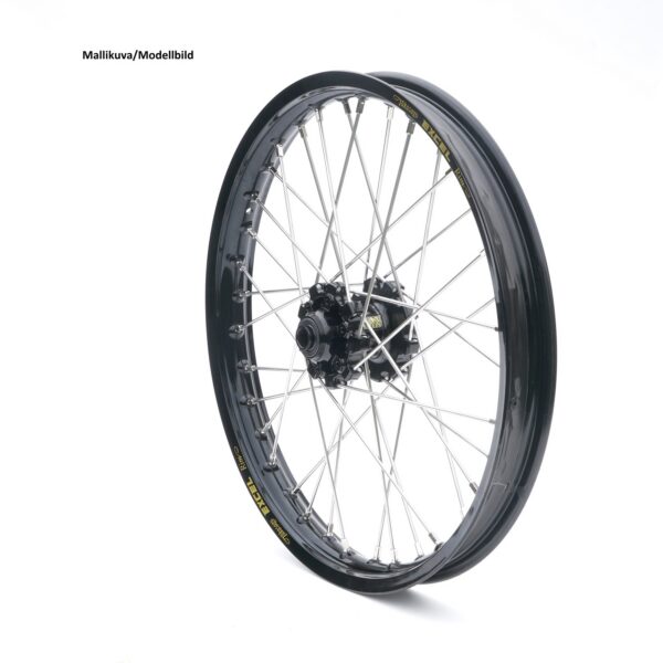 Haan wheel Tenere 700 21-2,15 BLACK HUB/BLACK RIM