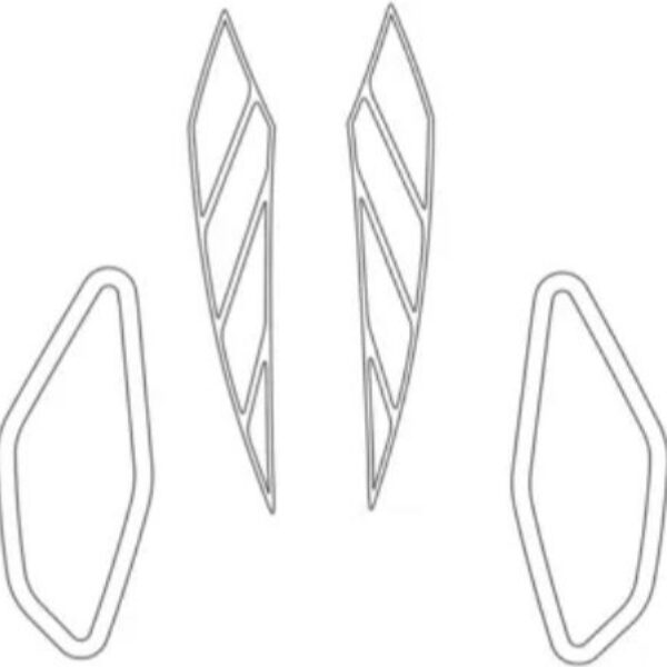 Frogzskin Arcitc Cat Sno-Pro 600 2009-11/ Sno Pro 500 2010-13 Vent Kit 4pcs