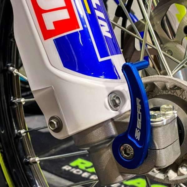 Scar Front axle pull - Sherco - Blue color