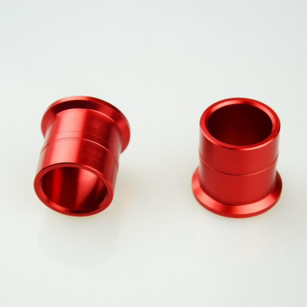 Scar Front Wheel spacer - Kawasaki Red color