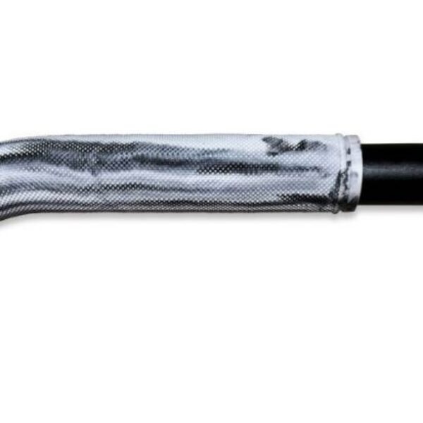 RSI 7" Rubber grip Black/white/grey Swirl PR