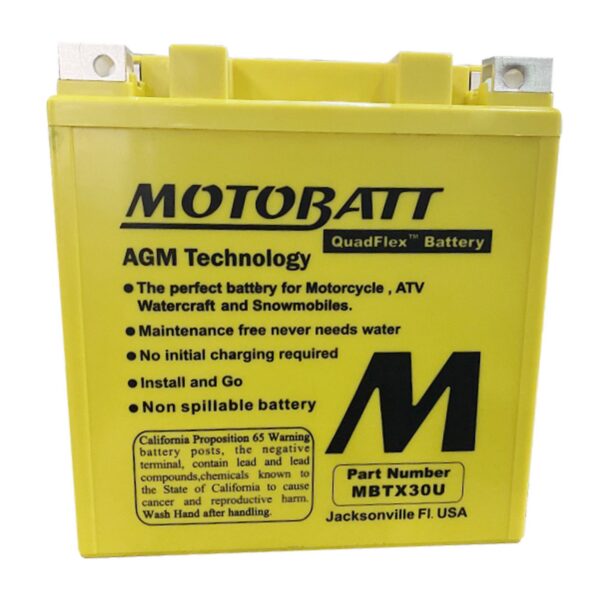 Motobatt MBTX30U battery