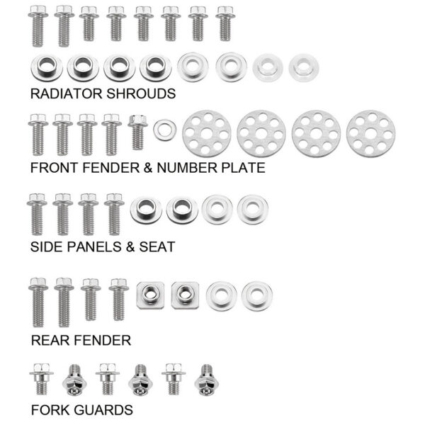 Sixty5 Body Panel Hardware Pack Suzuki