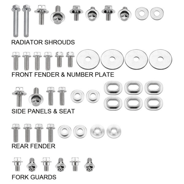 Sixty5 Body Panel Hardware Pack Suzuki