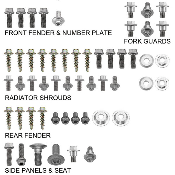 Sixty5 Body Panel Hardware Pack KTM