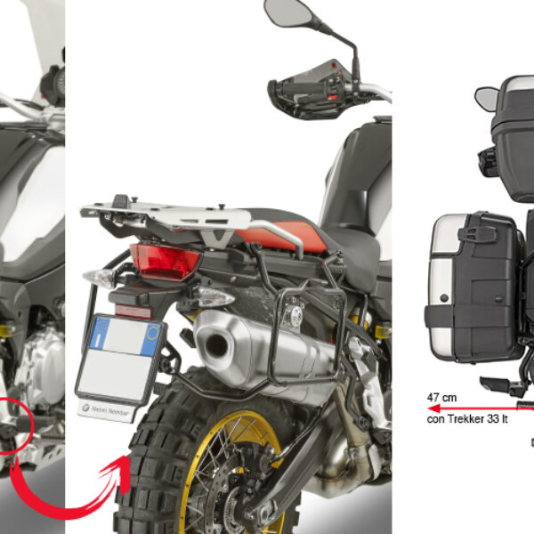 GIVI TUB.PANN.HOLDER BMW F850GS '18