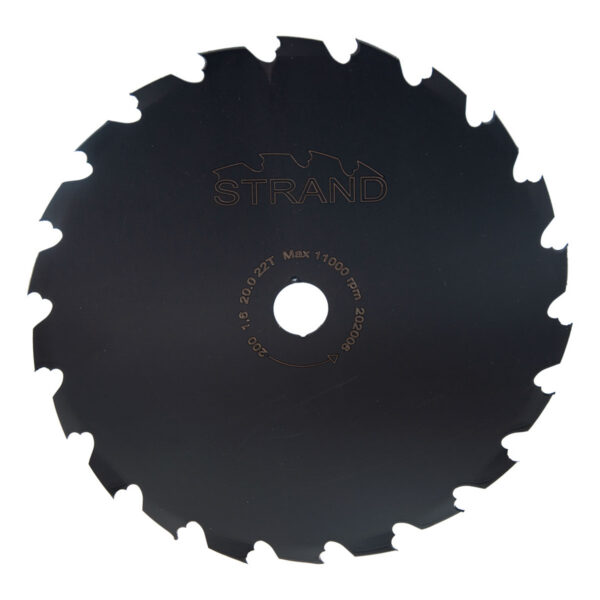 Strand Saw blade Ø 200mm / Ø 20mm 22 t.