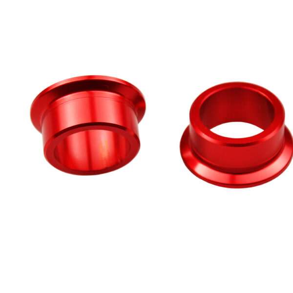 Scar Rear Wheel spacer - Kawasaki Red color