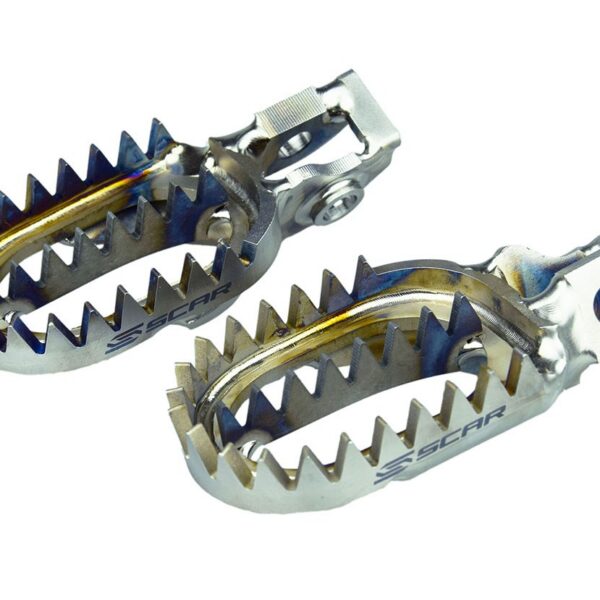 Scar Titanium Footpegs - Stark Varg 23-..