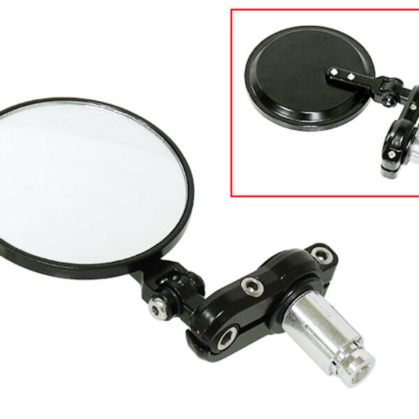 Hyper Bar End Mirror Black