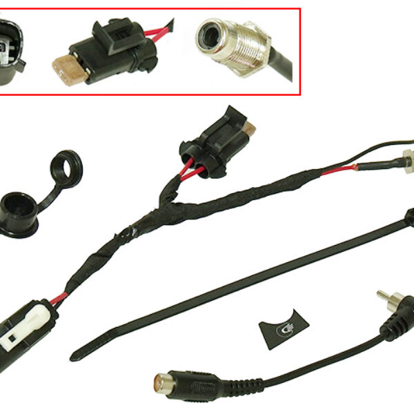 Sno-X Heated visor/bag plug kit Ski-Doo/Lynx