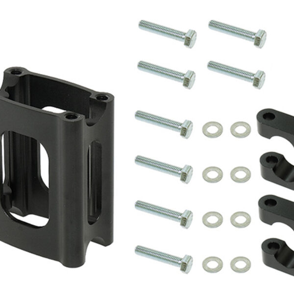 Sno-X Narrow style handlebar riser 4" incl steering clamp