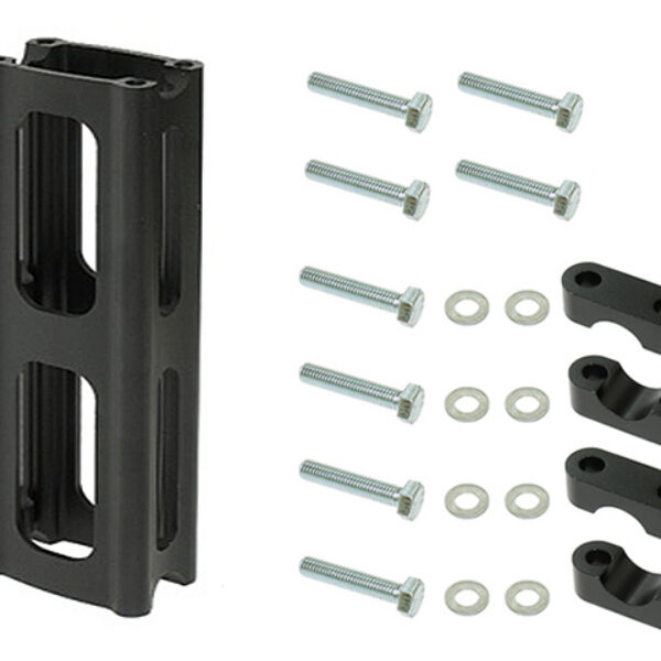 Sno-X Narrow style handlebar riser 8" incl steering clamp