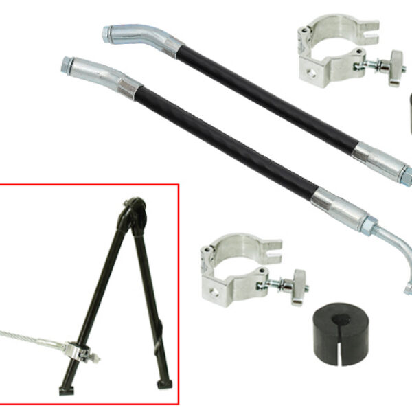 Sno-X Ice Scratcher kit carbide with A-arm bracket (pair)
