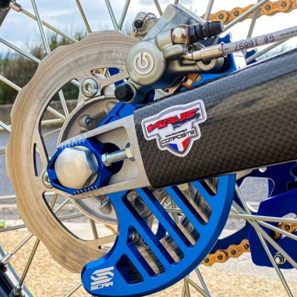 Scar Rear Disc Guard - Sherco - Blue color