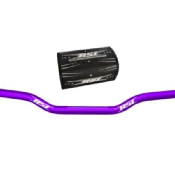 RSI Handlebar Hustler Alu Full 22mm 13degree Hooked 1" Rise Anodized Purple
