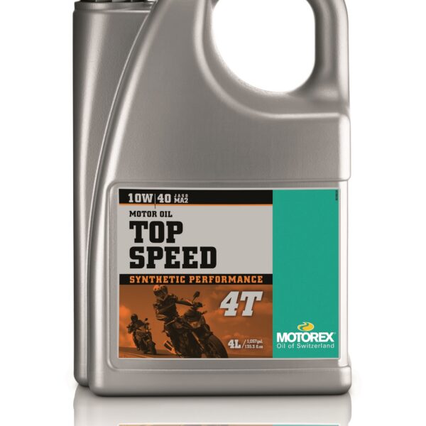 Motorex Top Speed 4T 10W/40 4 ltr (4)