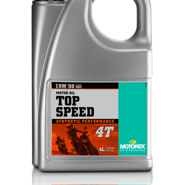 Motorex Top Speed 4T 15W/50 4 ltr (4)