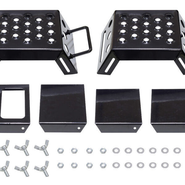 TMV Starting Blocks Black Steel