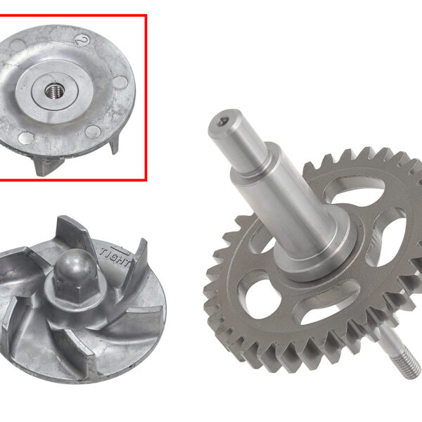 Bronco Waterpump shaft with impeller