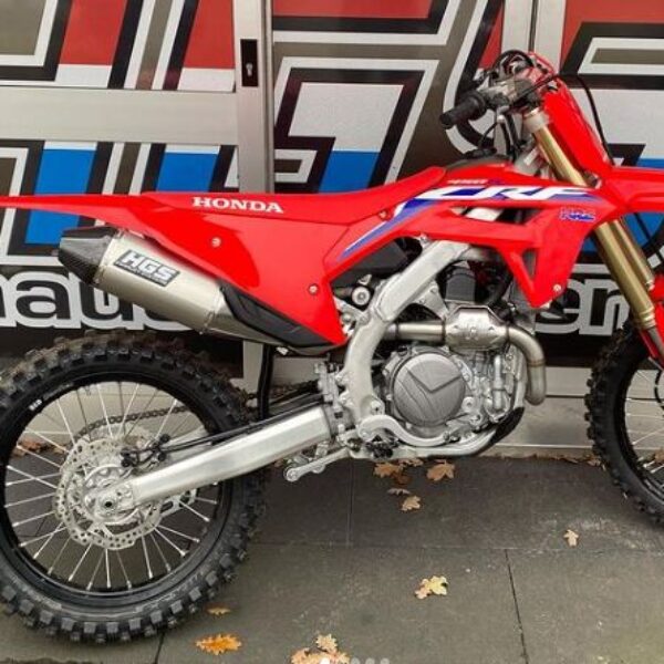 HGS Exhaust system 4T Complete set CRF450R 21-.. Grey Carbon