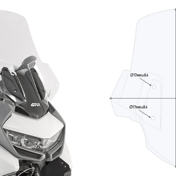 GIVI KIT SPOILER BMW C400GT