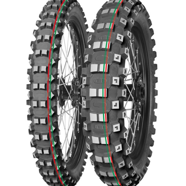 70/100 - 10 Mitas Terra Force-MX MH 41J TT Red&Green