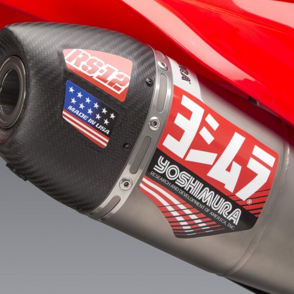 Yoshimura MUFFLER BADGE RS-12 Decal Set (4 pcs)