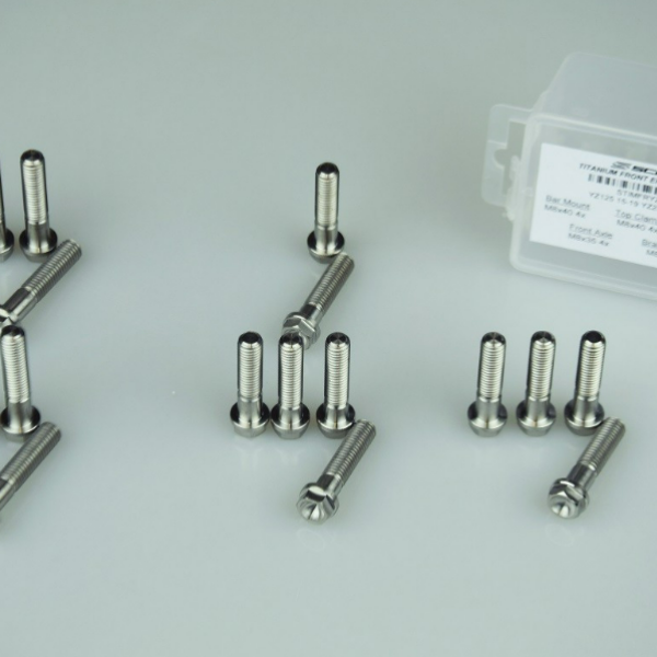 Scar Titanium Front end kit bolt - YZ250F 2021 YZ450F 20-21