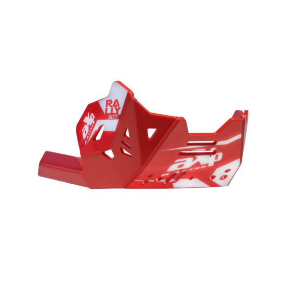 AXP Adventure Skid Plate HDPE 8mm Red Rieju Aventura Rally 307 25-