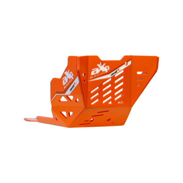AXP Adventure Skid Plate HDPE 8mm Orange KTM 125 ENDURO R / SMC R 25-