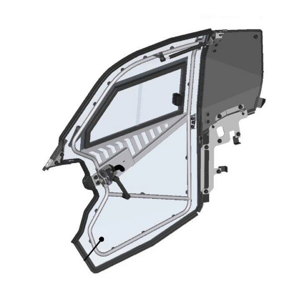 DFK Door complete Right Polaris RZR Trail S