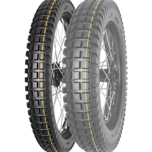 80/100 - 21 Mitas Enduro Hybrid Super 51P TL/TT Yellow